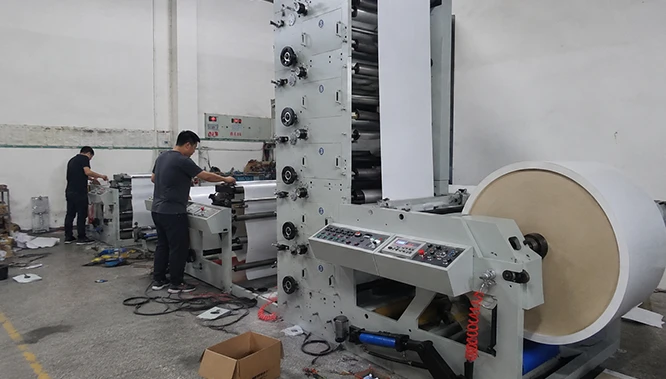 Flexographic printing press