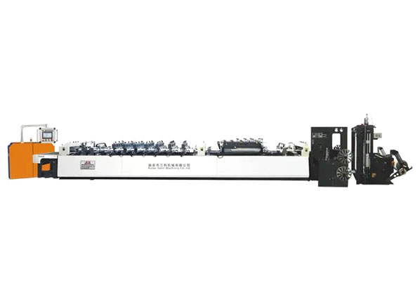SLZD-D600 High-speed (3-servo) 3-side Sealing Zipper Standing Bag-making Machine 
