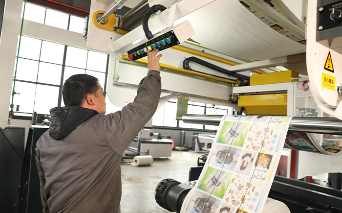 flexo printing plate  inspection in pressroom